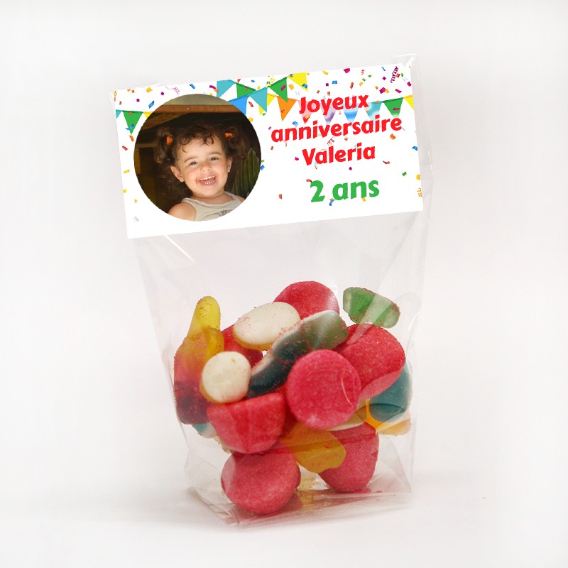 Sachet de bonbon personnalisé