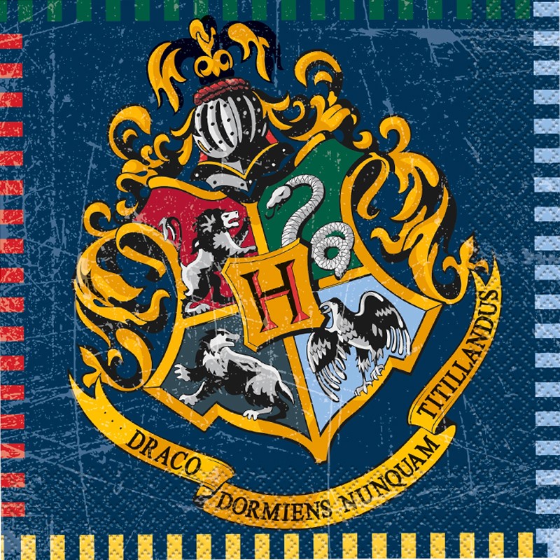Harry Potter Anniversaire Fête Décorations Plaques Serviette Nappe