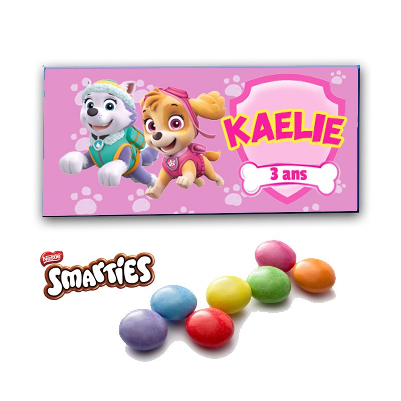 smarties pat patrouille personnalise