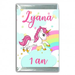 chocolat licorne personnalise