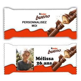 Kinder Maxi Personnalisé Pat Patrouille - Barre Chocolat Kinder