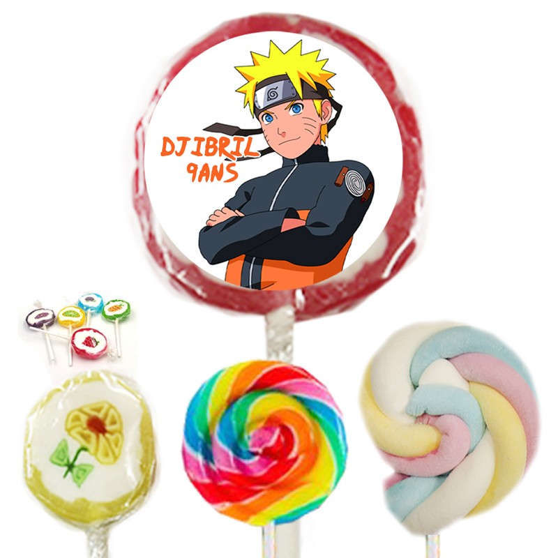 Sucette Naruto Personnalisée