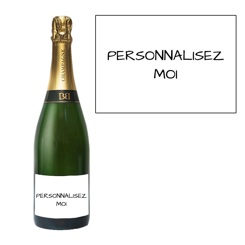 Etiquette Champagne Personnalisée