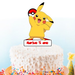 Cake topper Pikachu