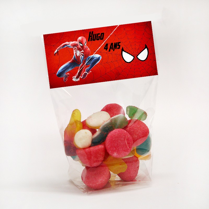 Bonbon personnalisé Spiderman