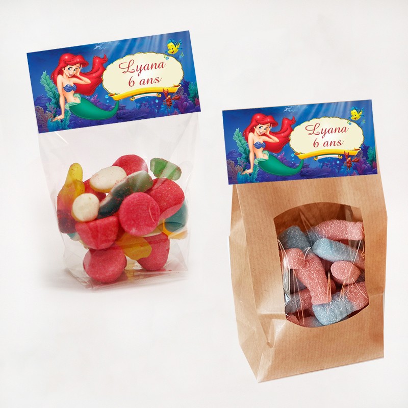 Sachet de bonbon Ariel