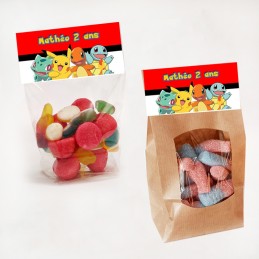 Sachet de bonbon Pokemon