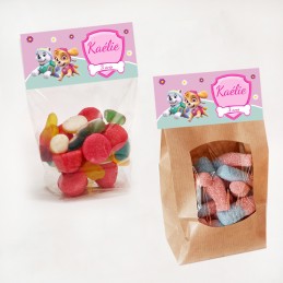 Sachet de bonbon personnalisé Pat patrouille