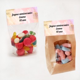 Sachet de bonbon personnalisé