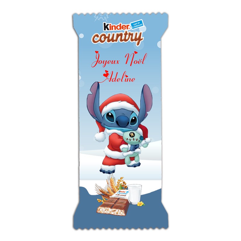 Kinder country Stitch personnalisé