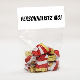 Sachet de pere noel personnalisé