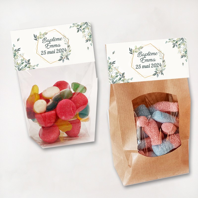 Sachet de bonbon personnalisé