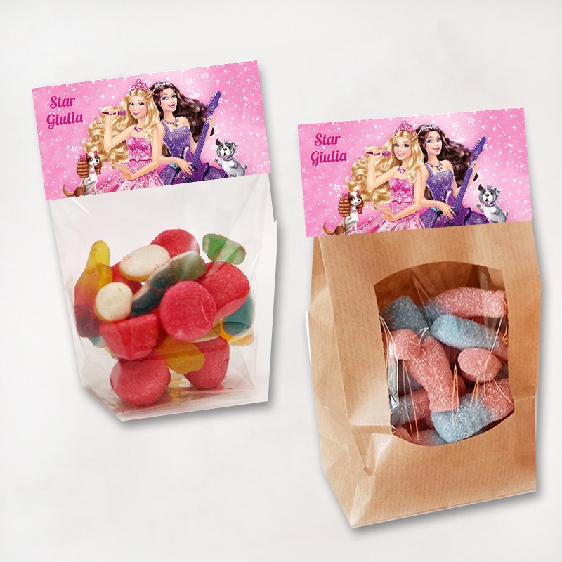 Sachet de bonbon Barbie