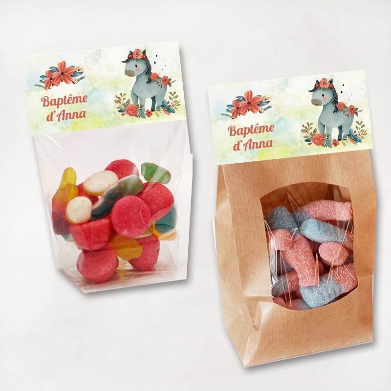 Sachet de bonbon personnalisé